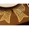 PODKŁADKA NA STÓŁ MATA KOKARDA 38x35 - złoty