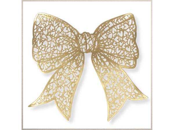 PODKŁADKA NA STÓŁ MATA KOKARDA 38x35 - złoty