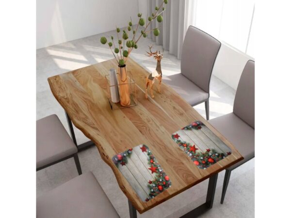 PODKŁADKA NA STÓŁ MATA ŚWIĄTECZNA 40x30 8SZT.