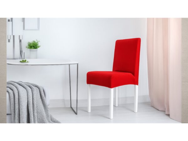 POKROWIEC NA KRZESŁO ELASTYCZNY - bordowy