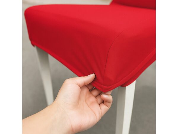 POKROWIEC NA KRZESŁO ELASTYCZNY - bordowy