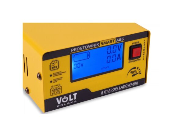 PROSTOWNIK ŁADOWARKA DO AKUMULATORA LCD 6V 12V 15A