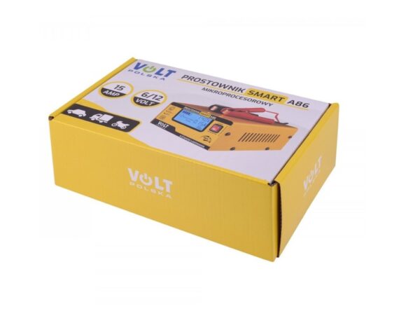 PROSTOWNIK ŁADOWARKA DO AKUMULATORA LCD 6V 12V 15A