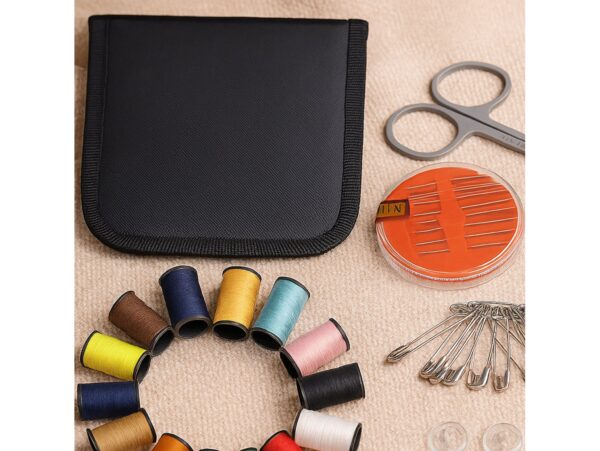 PRZYBORNIK KRAWIECKI ZESTAW DO SZYCIA 98 ELEMENTÓW