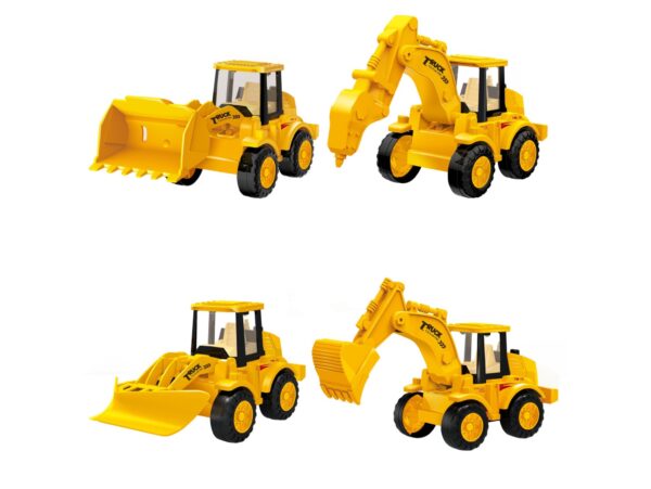 SAMOCHODZIKI AUTKA ZABAWKI 2SZT - koparki