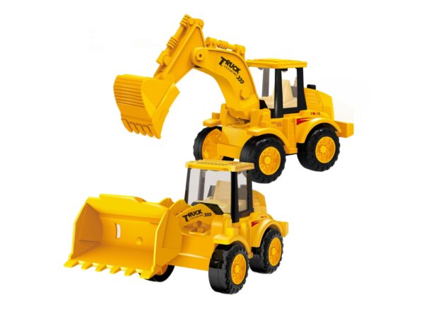 SAMOCHODZIKI AUTKA ZABAWKI 2SZT - koparki