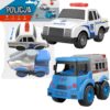 SAMOCHODZIKI AUTKA ZABAWKI 2SZT - policja