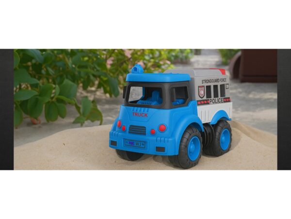 SAMOCHODZIKI AUTKA ZABAWKI 2SZT - policja