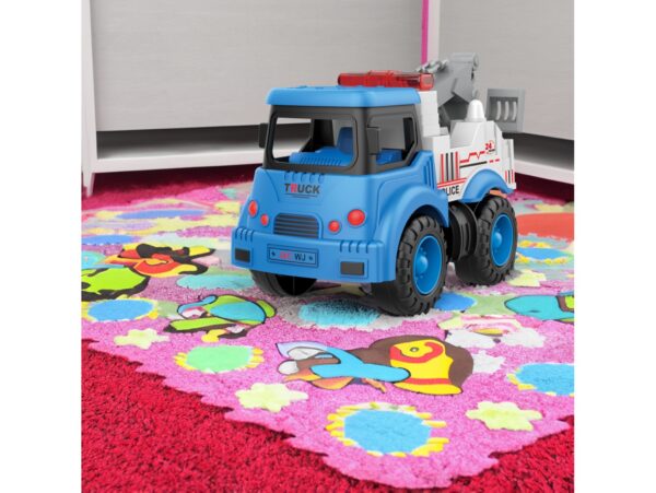 SAMOCHODZIKI AUTKA ZABAWKI 2SZT - policja