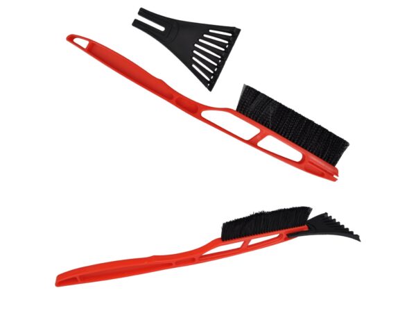 SZCZOTKO-SKROBACZKA DO SZYB SAMOCHODOWA - czerwony