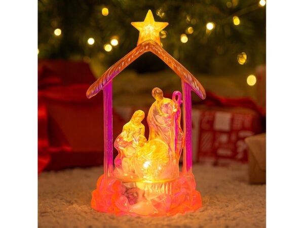 SZOPKA LED ŚWIĄTECZNA BOŻONARODZENIOWA 13,5CM - wzór 1