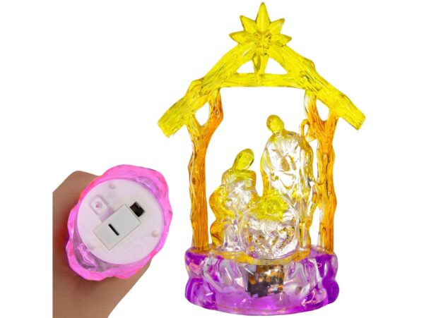 SZOPKA LED ŚWIĄTECZNA BOŻONARODZENIOWA 13,5CM - wzór 2