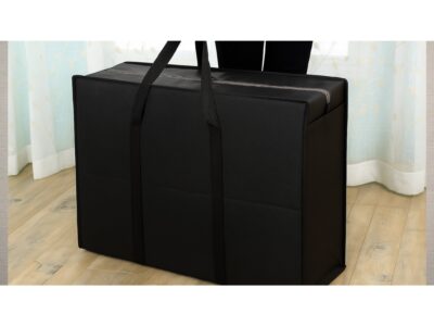TORBA DO PRZECHOWYWANIA Z WŁÓKNINY 78x55x25cm - czarny