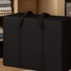 TORBA DO PRZECHOWYWANIA Z WŁÓKNINY 78x55x25cm - czarny