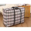 TORBA GOSPODARCZA 68x50x24cm - czerwona kratka
