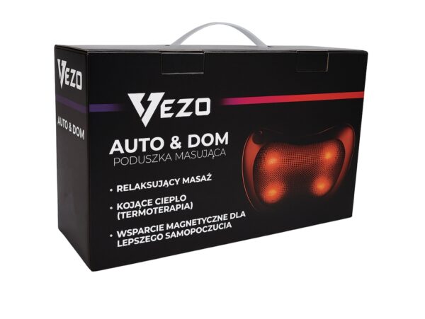 VEZO PODUSZKA MASUJĄCA MASAŻER CHM-8028 - 4 głowice bez ładowarki samochodowej