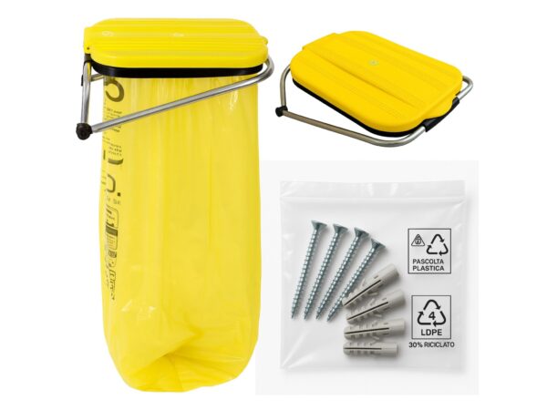 WALLFIX UCHWYT ŚCIENNY NA WORKI/WALLFIX ŻÓŁTY 5905399715205