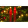 ŚWIECA ŚWIĄTECZNA ŚWIECZKA LED 2SZT - biały i czerwony