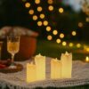 ŚWIECZKA NA BATERIE LED LAMPKA ZESTAW 4SZT