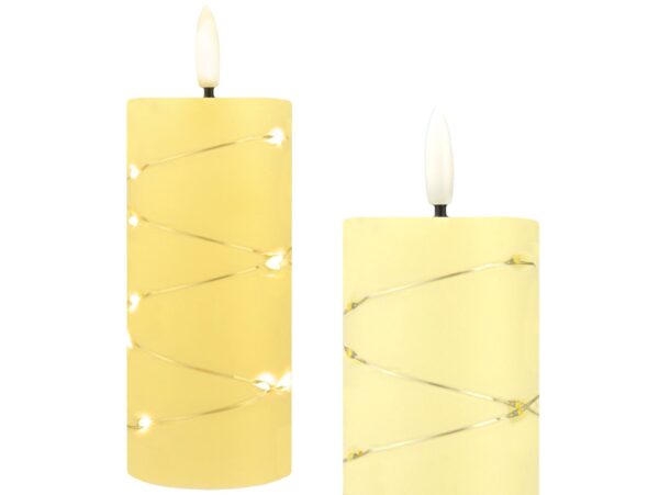 ŚWIECZKA NA BATERIE LED Z DRUCIKIEM 14x5,2