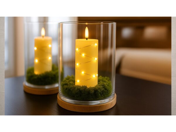 ŚWIECZKA NA BATERIE LED Z DRUCIKIEM 14x5,2