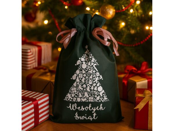 WOREK NA PREZENTY OZDOBNY 45x30CM