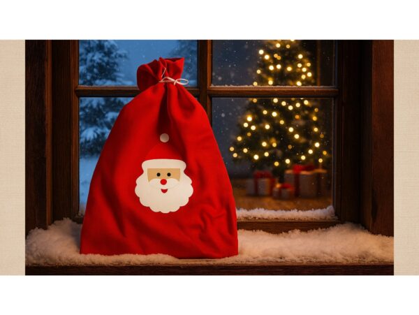 WOREK ŚWIĘTEGO MIKOŁAJA 40x49 - głowa Mikołaja