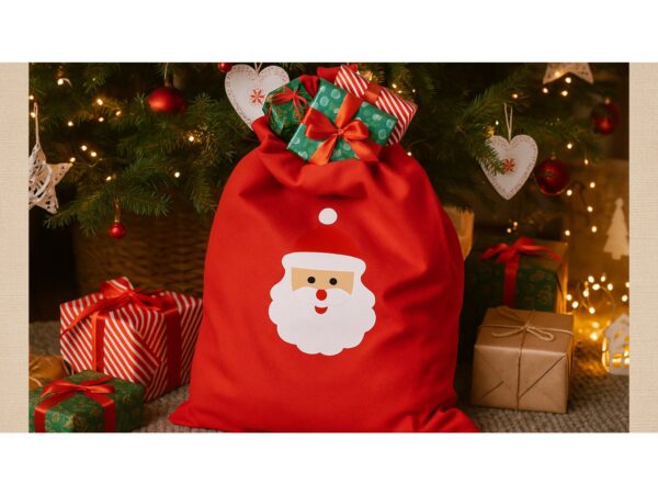 WOREK ŚWIĘTEGO MIKOŁAJA 40x49 - głowa Mikołaja