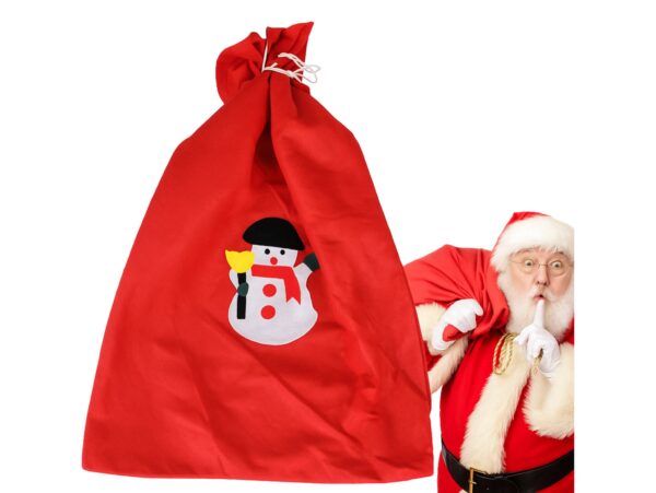 WOREK ŚWIĘTEGO MIKOŁAJA 40x60 - bałwan