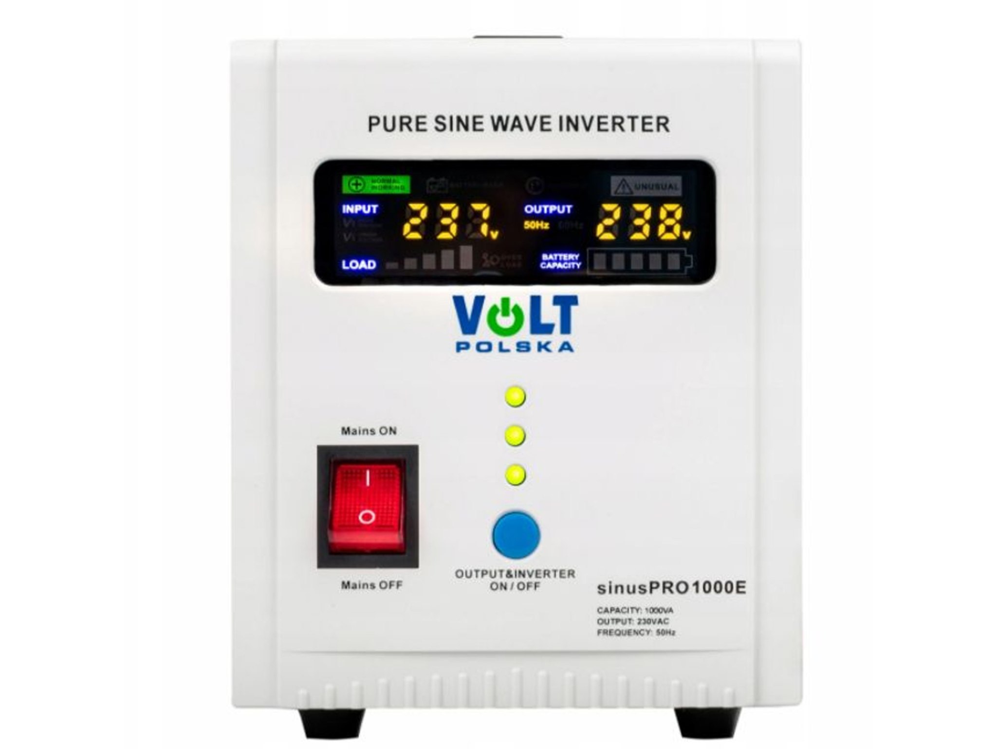 ZASILACZ AWARYJNY UPS PRO 1000VA PIECA CO POMPY