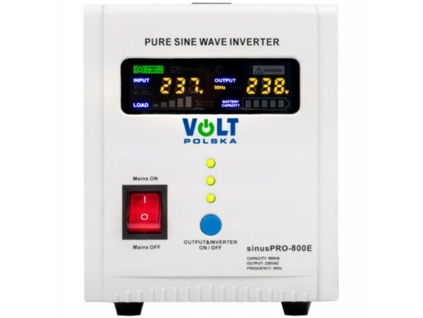 ZASILACZ AWARYJNY UPS PRO 800VA 500 PIECA CO POMPY