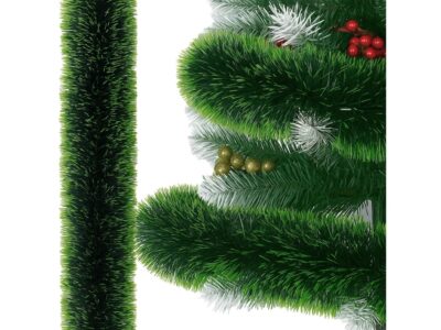 ŁAŃCUCH CHOINKOWY GIRLANDA NA CHOINKĘ 12CM 6M