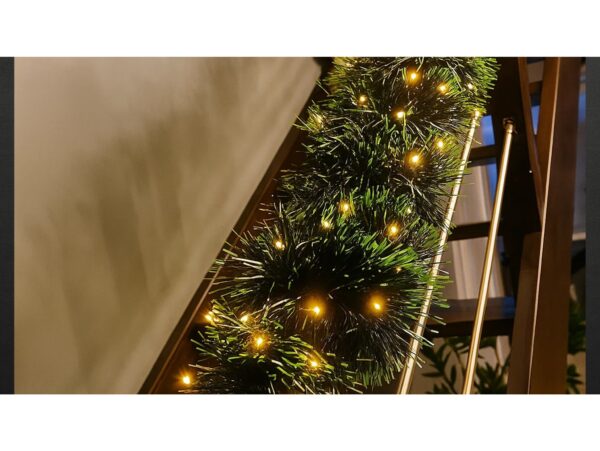 ŁAŃCUCH CHOINKOWY GIRLANDA NA CHOINKĘ 12CM 6M