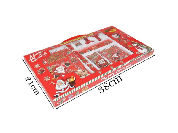 ARTYKUŁY SZKOLNE ŚWIĄTECZNE W PUDEŁKU ZESTAW KREATYWNY