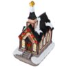 DOMEK LED DEKORACJA ŚWIĄTECZNA - kościół 8,5x6,5x4cm
