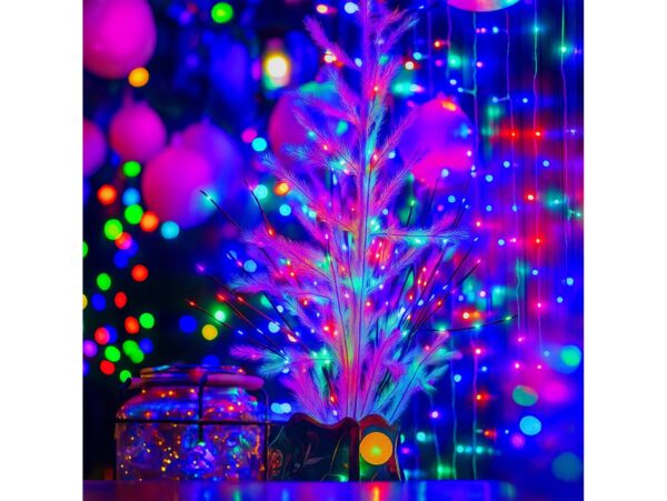 DRZEWKO ŚWIĄTECZNE LED 70cm 20LED - zimny biały