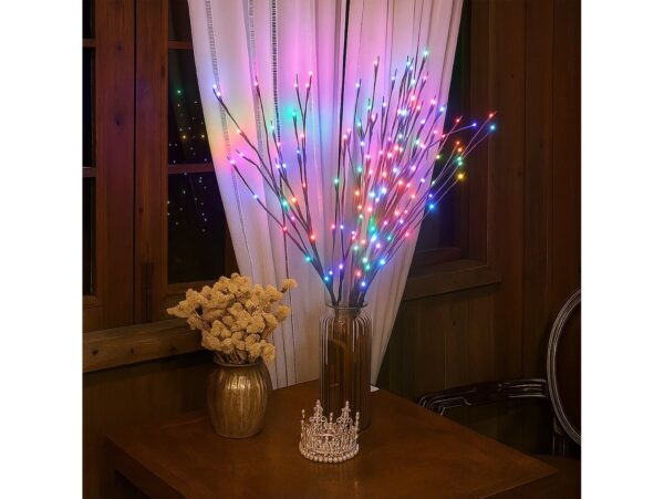 DRZEWKO ŚWIĄTECZNE LED 70cm 20LED - zimny biały