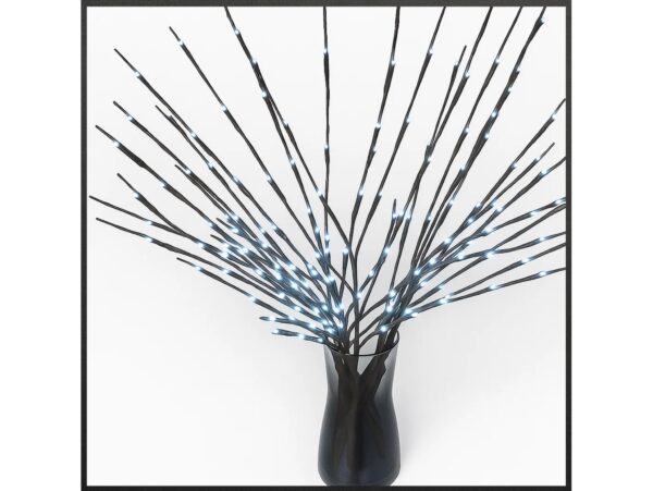 DRZEWKO ŚWIĄTECZNE LED 70cm 20LED - zimny biały