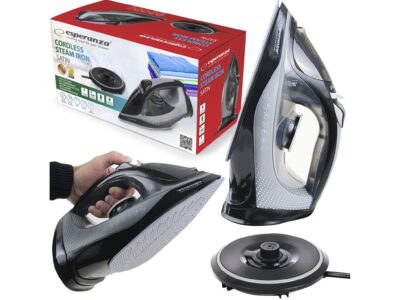 ESPERANZA ŻELAZKO PAROWE BEZPRZEWODOWE SATIN CERAMIC
