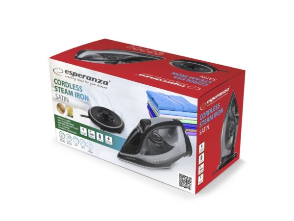 ESPERANZA ŻELAZKO PAROWE BEZPRZEWODOWE SATIN CERAMIC