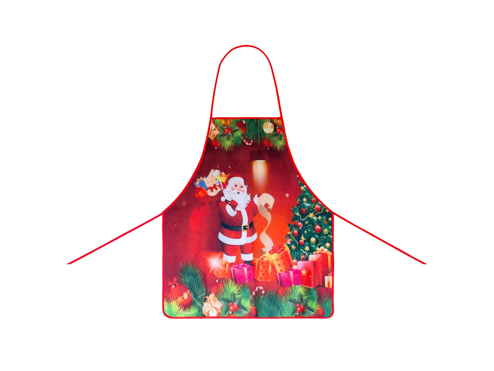 FARTUCH KUCHENNY ŚWIĄTECZNY - Mikołaj
