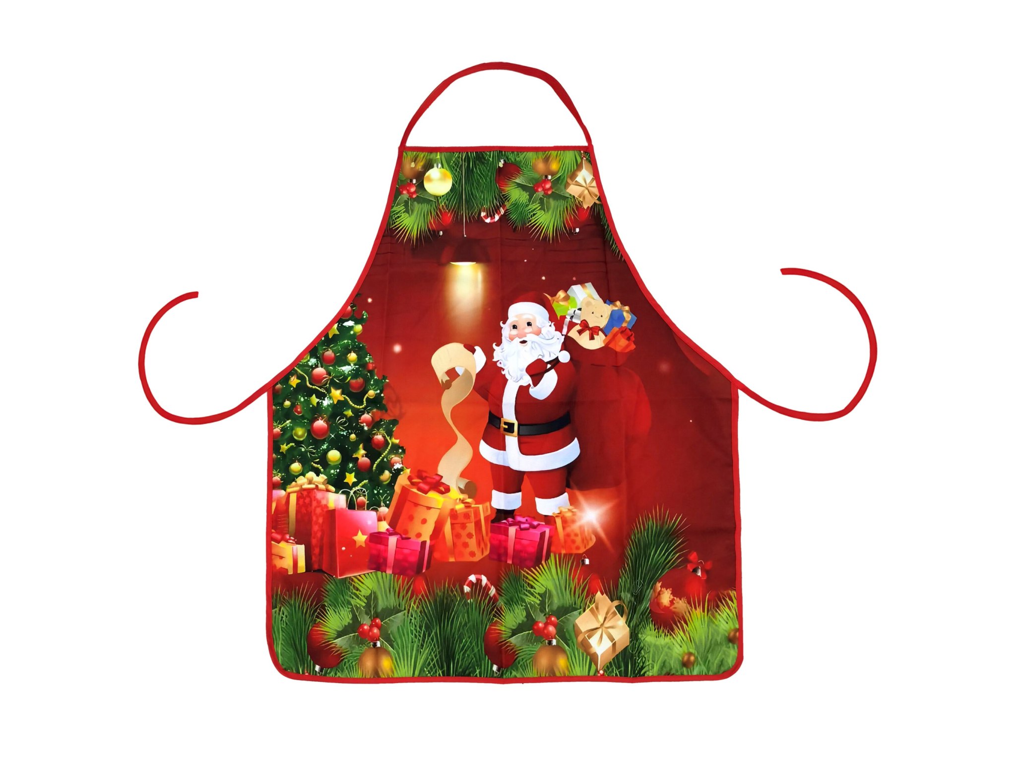 FARTUCH KUCHENNY ŚWIĄTECZNY - Mikołaj