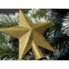 GWIAZDA NA CZUBEK CHOINKI 15CM - złoty
