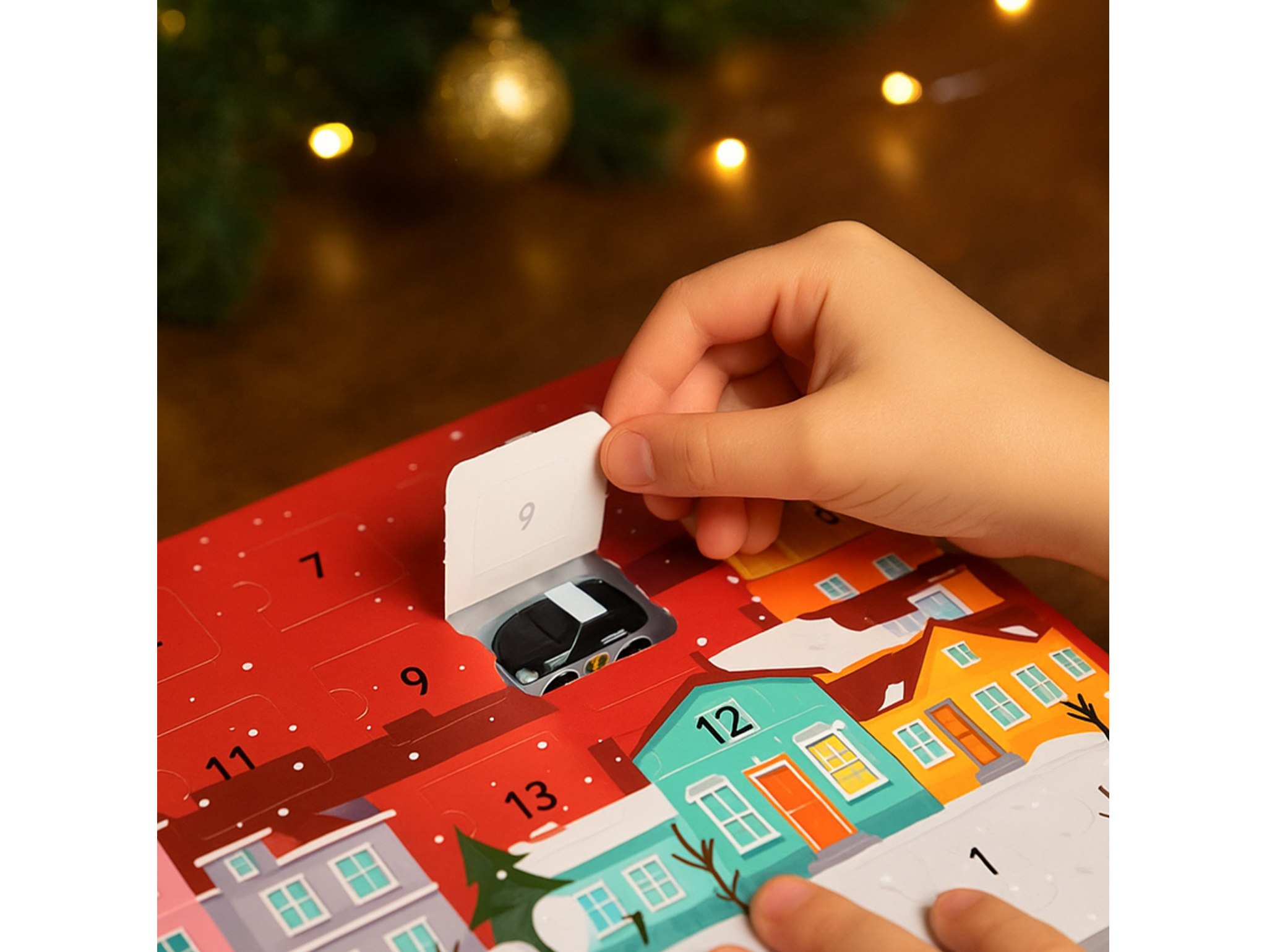 KALENDARZ ADWENTOWY AUTKA - wzór 2