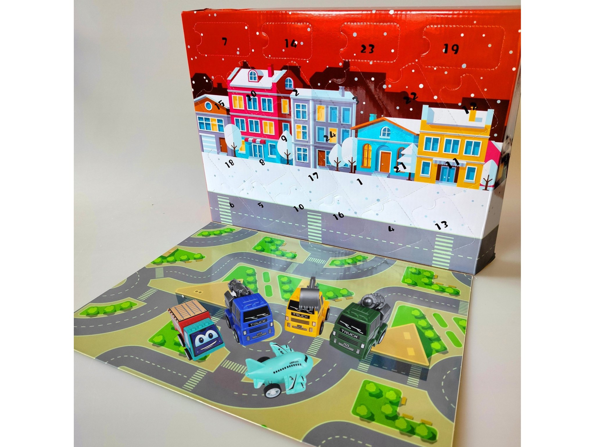 KALENDARZ ADWENTOWY AUTKA - wzór 2