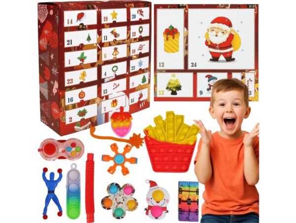 KALENDARZ ADWENTOWY ZABAWKI