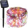 LAMPKI 200 LED DRUCIKI SOLARNE - multikolor