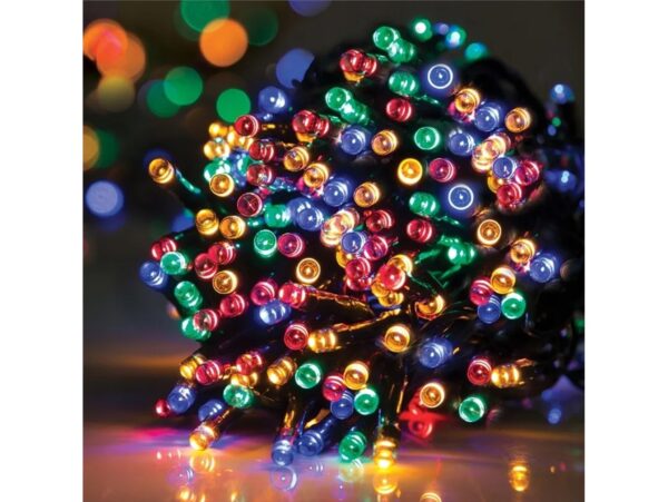 LAMPKI CHOINKOWE SIECIOWE 100 LED - multikolor