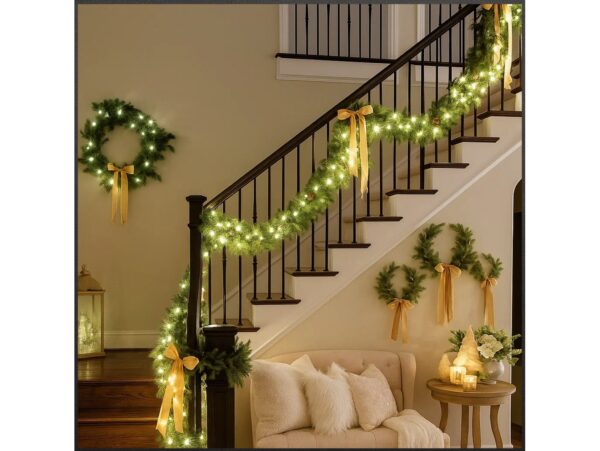 LAMPKI CHOINKOWE SIECIOWE 500 LED - ciepły biały