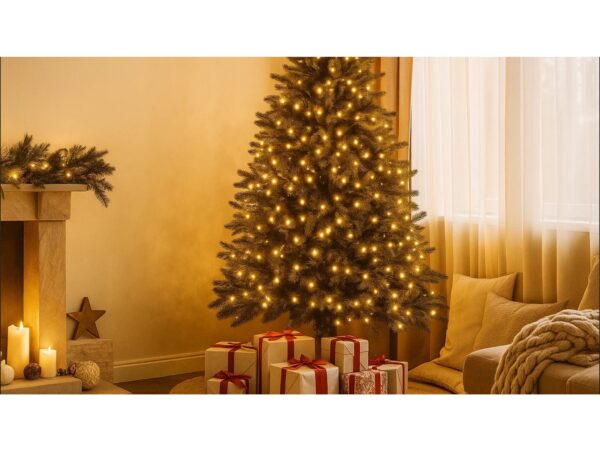 LAMPKI CHOINKOWE SIECIOWE 500 LED - ciepły biały